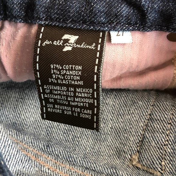 7 for all mankind A Pocket Low Rise Boot Cut 27 - Picture 5 of 5